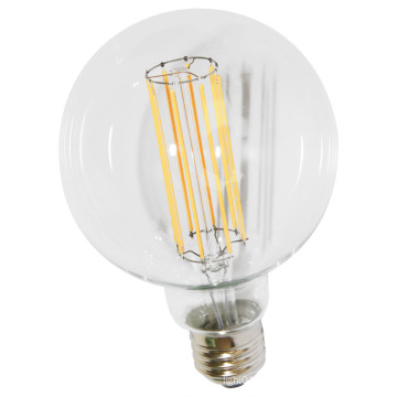 G80 Vintage ampoule Clear LED Filament ampoule 4W / 6W E27 avec CE et RoHS